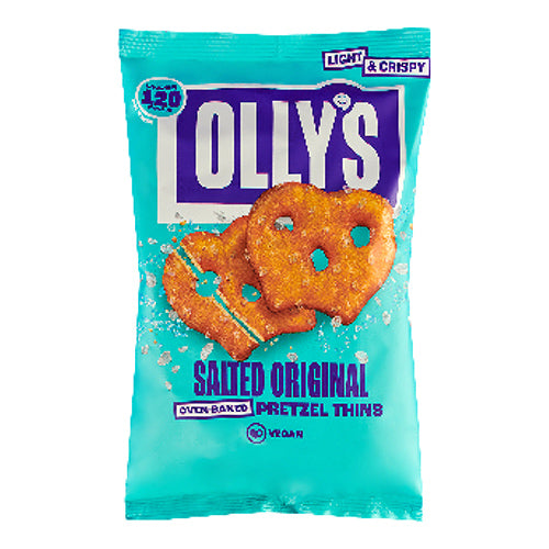 Olly's Pretzel Thins - Original Salted 140g   7