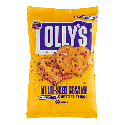 Olly's Pretzel Thins - Multiseed Sesame 140g   7