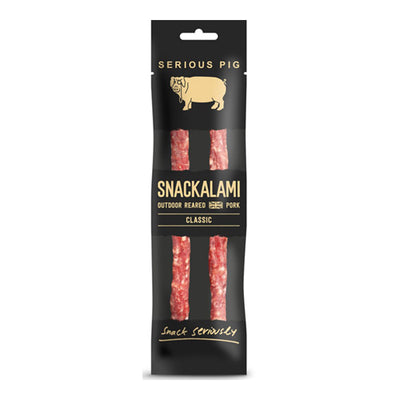 Serious Pig Snackalami Classic 30g   24