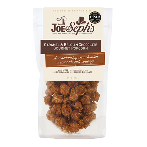 Joe & Seph's Caramel with Belgian Chocolate Popcorn 70g  16