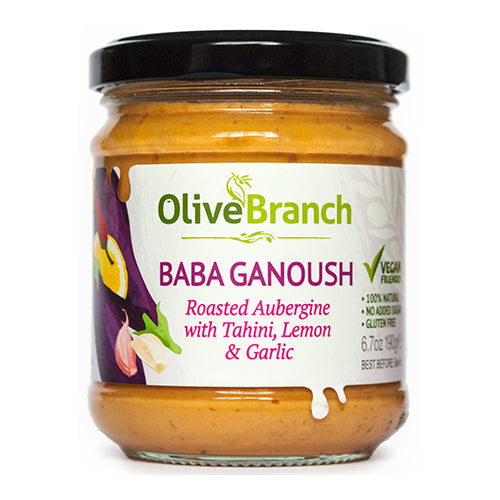 Olive Branch Babaganoush Aubergine Spread 190g    6