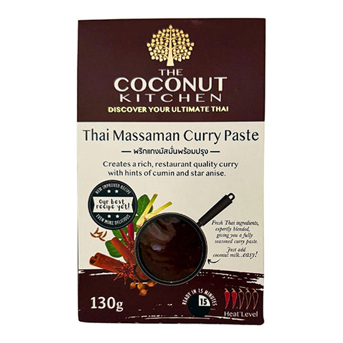 The Coconut Kitchen Easy Massaman Curry Paste 130g   6