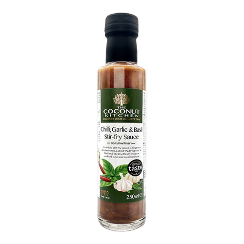 The Coconut Kitchen Chilli Garlic and Basil Stir-Fry Sauce 250ml  6