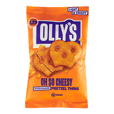 Olly's Pretzel Thins - Vegan Cheese 35g   10