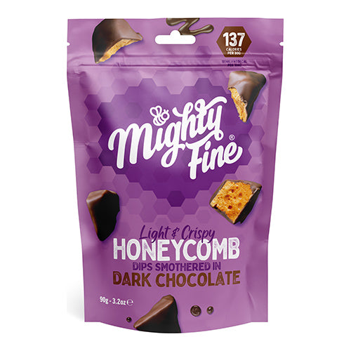 Mighty Fine Honeycomb Dips - Dark Chocolate   6