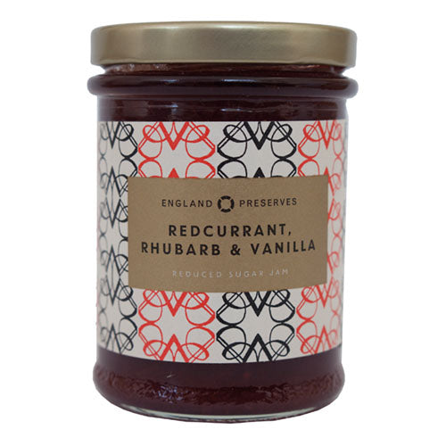 England Preserves Rhubarb, Redcurrant & Vanilla 225g  6