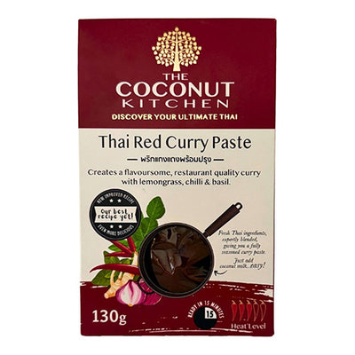 The Coconut Kitchen Easy Red Curry Paste 130g   6