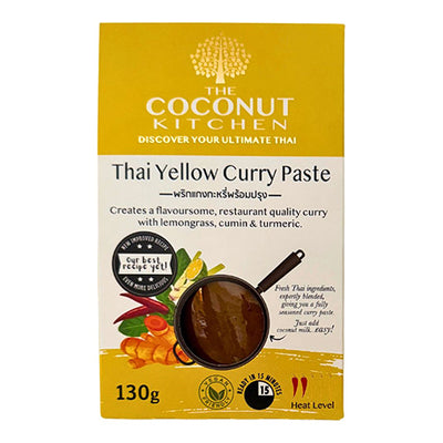 The Coconut Kitchen Easy Yellow Curry Paste  130g 6