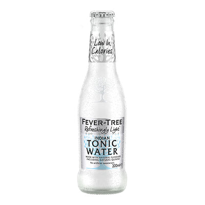 Fever-Tree Refreshingly Light Premium Indian Tonic Water 200ml Case x24    24