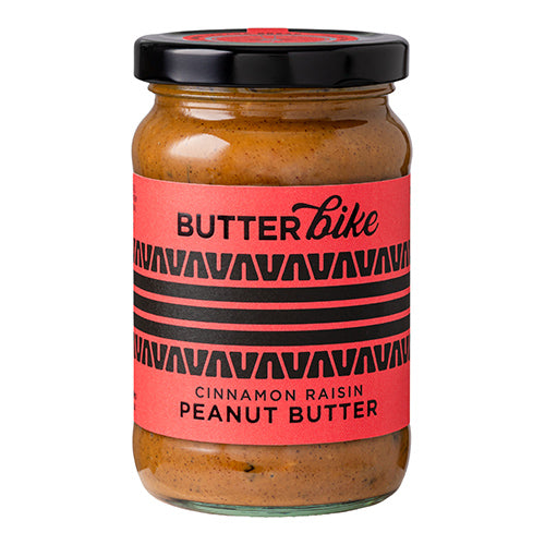 Butter Bike Co Cinnamon Raisin Peanut Butter 285g   6