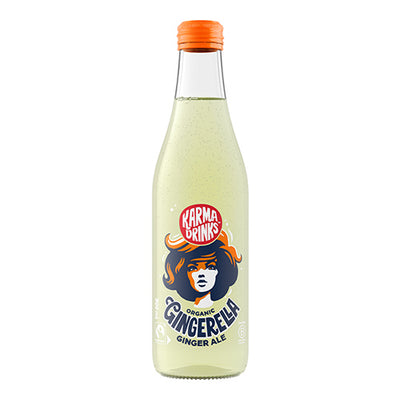 Karma Gingerella Ginger Ale Bottle 300ml   24