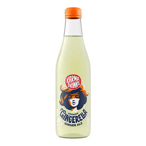 Karma Gingerella Ginger Ale Bottle 300ml   24