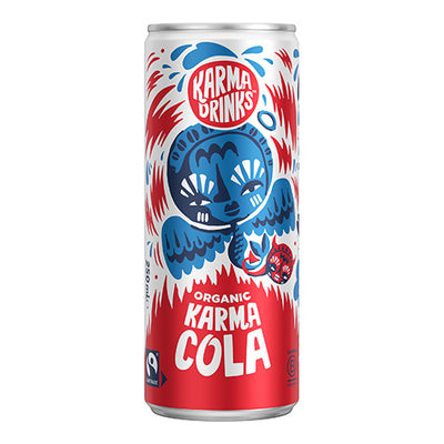 Karma Cola Can 250ml    24