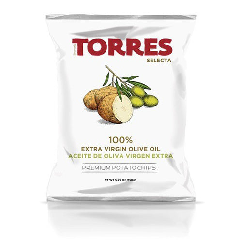 Torres Extra Virgin Olive Oil Crisps 125g   15