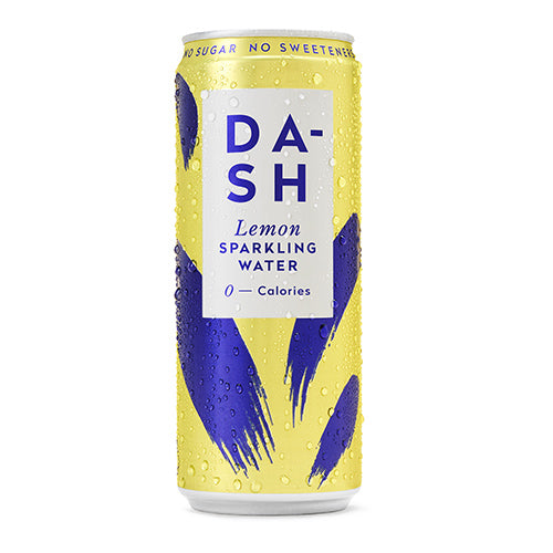 Dash Water Sparkling Lemon 330ml Can   12