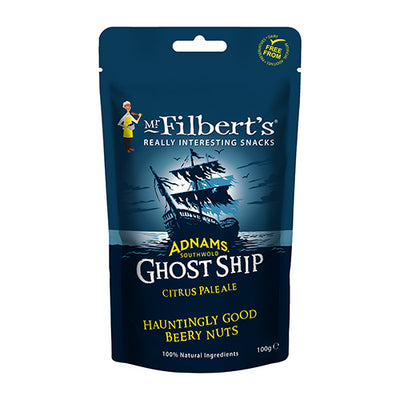 Mr Filberts Adnams Ghost Ship Beery Peanuts 100g   12