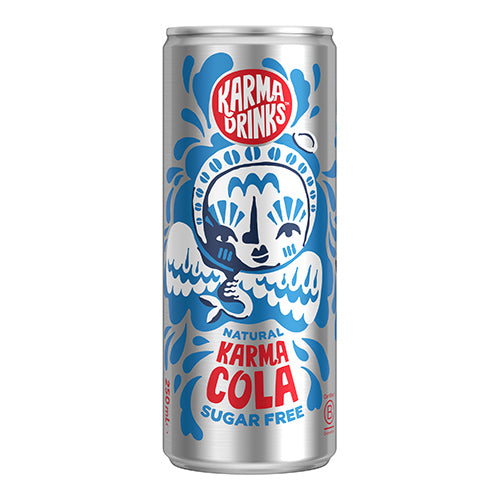 Karma Cola Sugar Free Can 250ml   24