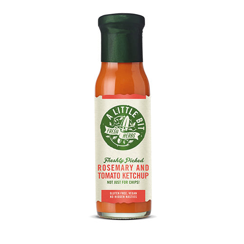 A Little Bit Food Co.Fresh Rosemary & Tomato Ketchup 260ml   6