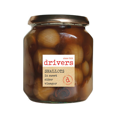 Drivers Shallots In Cider Vinegar 350g   6