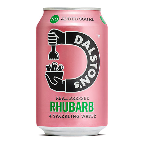 Dalston's Rhubarb Soda 330ml Can   24