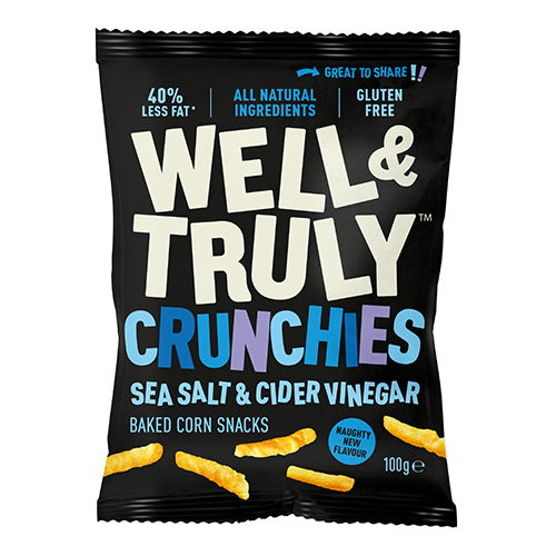 Well&Truly Crunchy Salt & Vinegar 100g   14