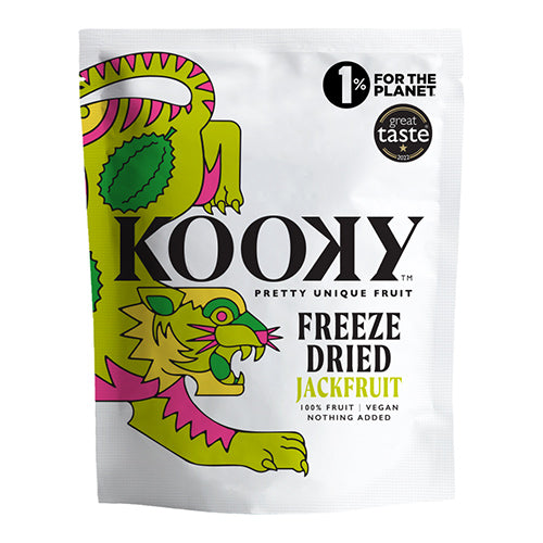 Kooky Freeze Dried Jackfruit 100% Fruit 12g   12