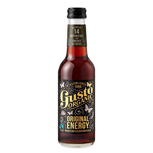 Gusto Organic Original Energy 250ml Bottle   12