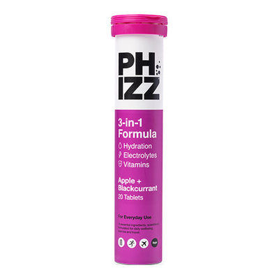 Phizz Tube 20 Tablets Apple & Blackcurrant 84g   12