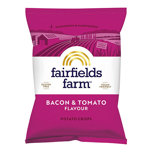 Fairfields Farm Crisps Bacon & Tomato Crisps 150g   10