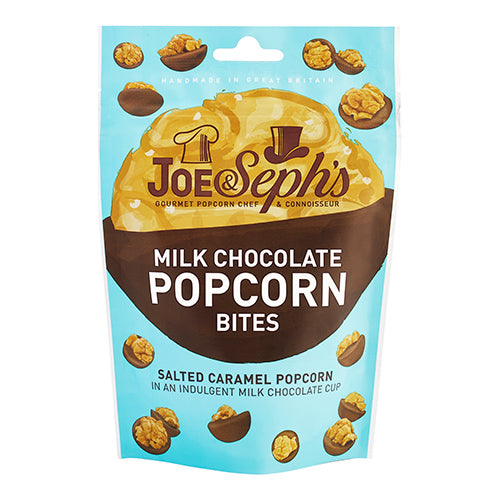 Joe & Seph's Popcorn Milk Chocolate Popcorn Bites 63g   14