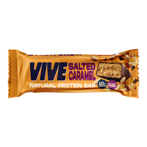 Vive Natural Protein Bar, Salted Caramel 49g   12