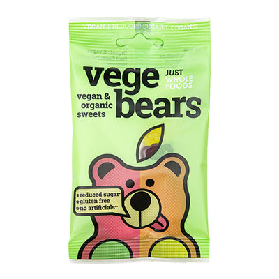 Just Wholefoods Vegebears 70g 10