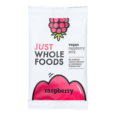 Just Wholefoods Vegan Raspberry Jelly 85g   12