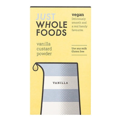 Just Wholefoods Vanilla Custard Powder 100g   12