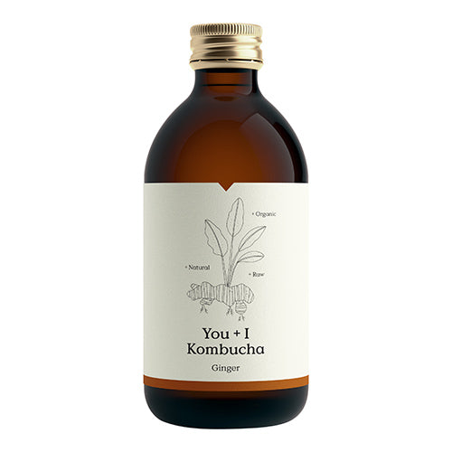 You + I Kombucha Ginger 330ml   12