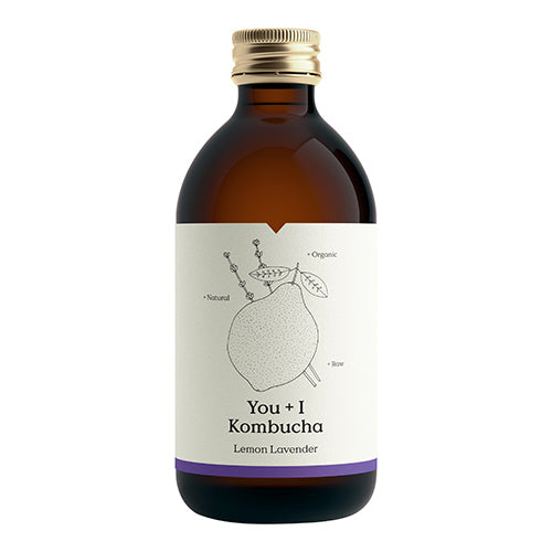 You + I Kombucha Lemon Lavender 330ml   12