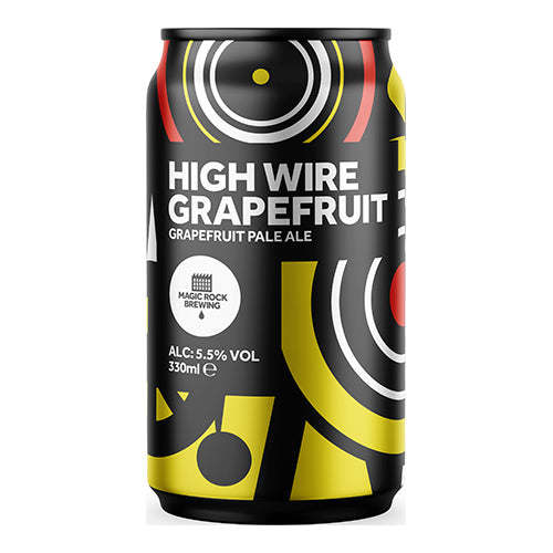 Magic Rock High Wire Grapefruit - Grapefruit Pale Ale 330ml Can   24