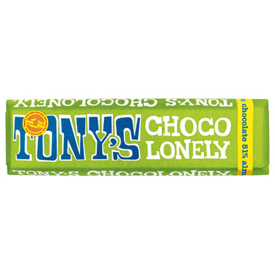 Tony's Chocolonely Dark Chocolate 51% Almond Sea Salt 47g   35