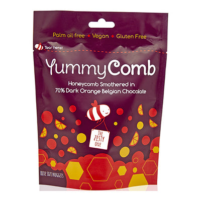 Yummycomb 70% Dark Orange Pouch 100g   6