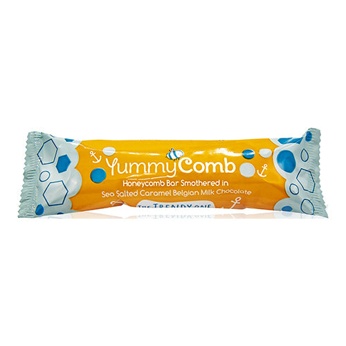 Yummycomb Sea Salted Caramel Chocolate Bar 35g   12