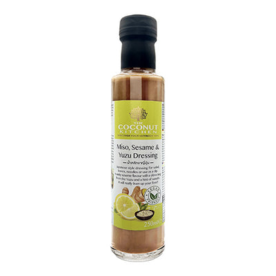 The Coconut Kitchen Miso, Sesame & Yuzu Dressing 250ml     6