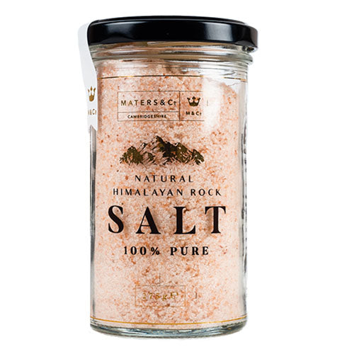 Maters & Co Himalayan Salt Fine Grade Jar 275g   6