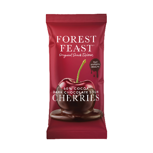 Forest Feast Dark Chocolate Sour Cherries Impulse 40g   12