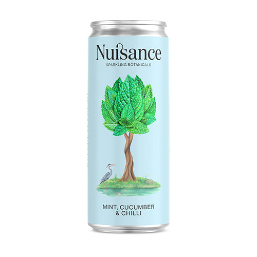 Nuisance Mint, Cucumber & Chilli 250ml Can   12