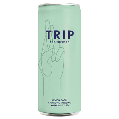 TRIP CBD Infused Drink With Adaptogens - Lemon Basil 250ml   24