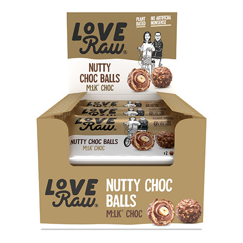 LoveRaw Vegan Nutty Choc Balls 28g   9