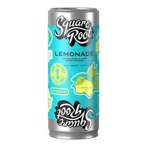 Square Root Lemonade 250ml Can   24