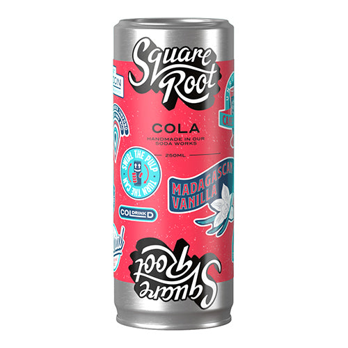 Square Root Cola 250 ml Can   24