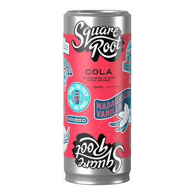 Square Root Cola 250 ml Can   24