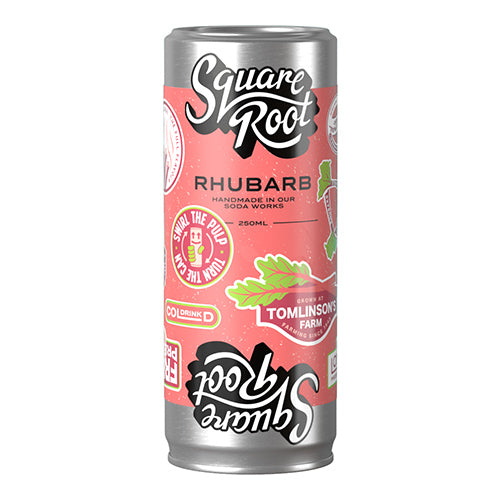 Square Root Rhubarb 250 ml Can   24